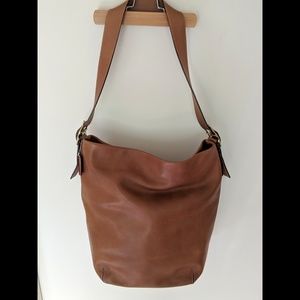 XL Vintage Coach Bucket Purse